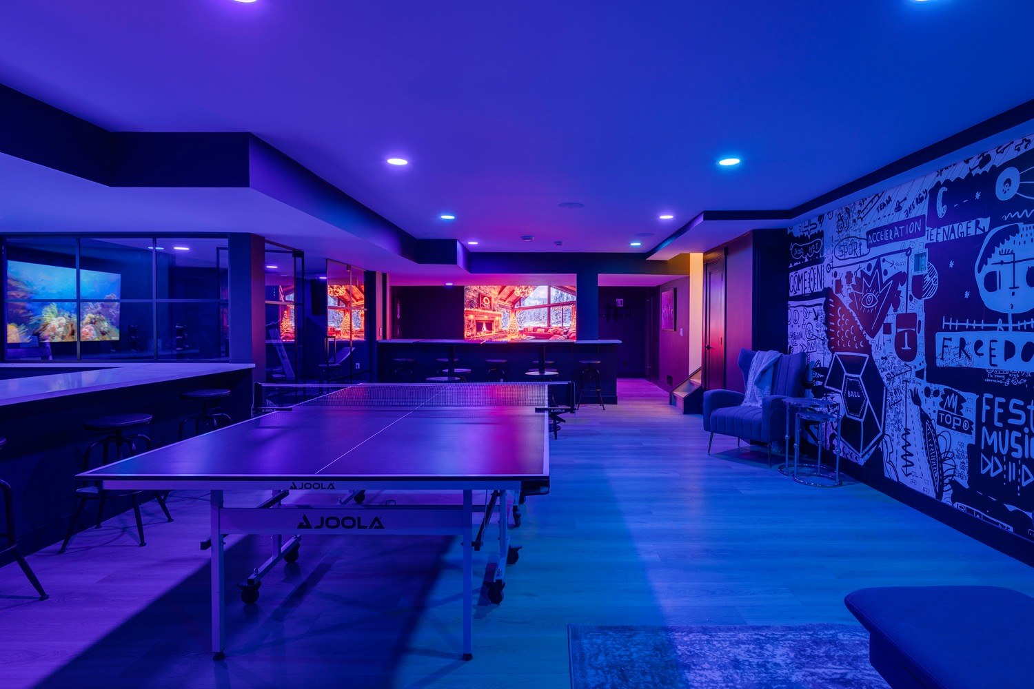 Lower Level · Games Room