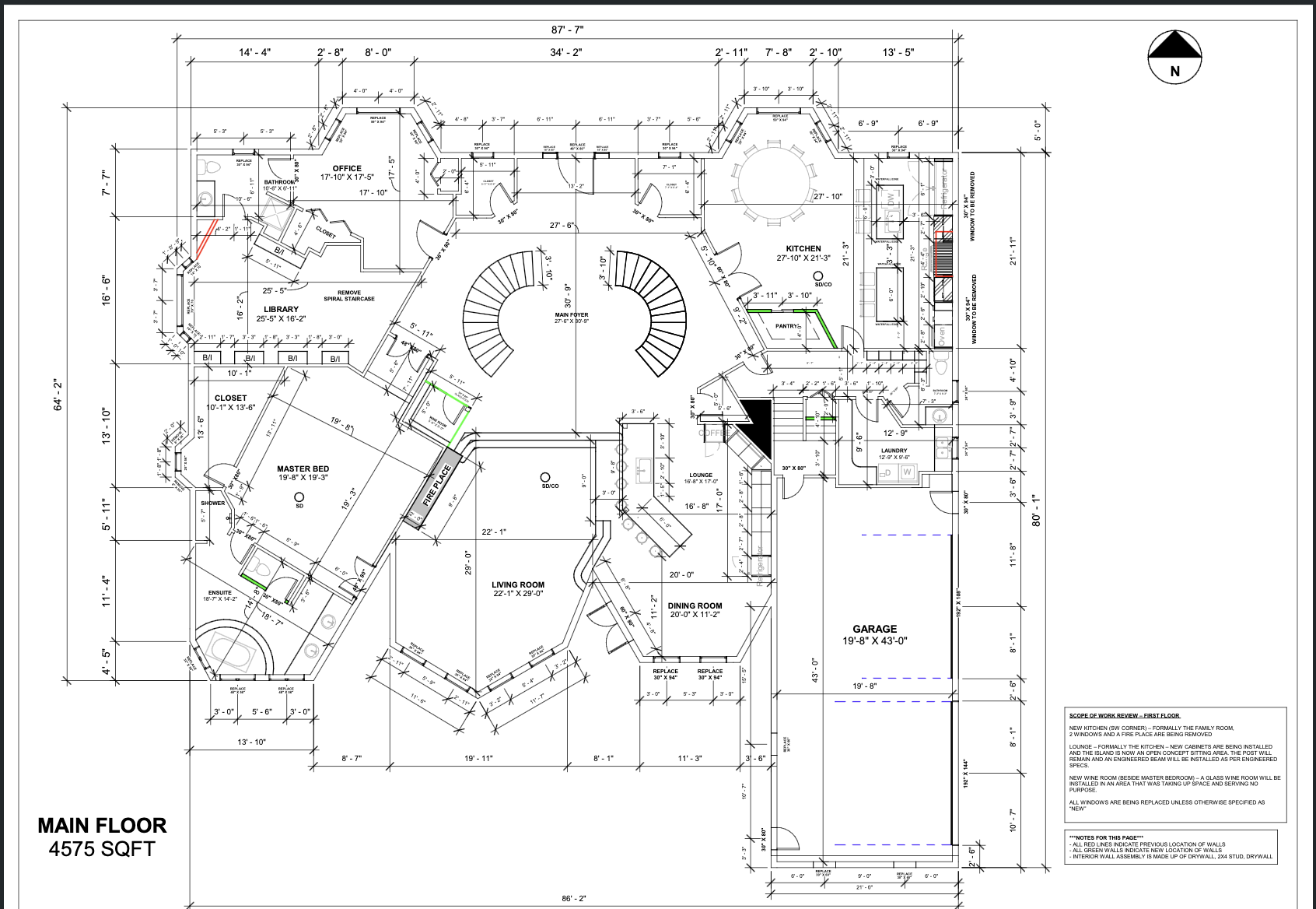 Main Floor floor plan