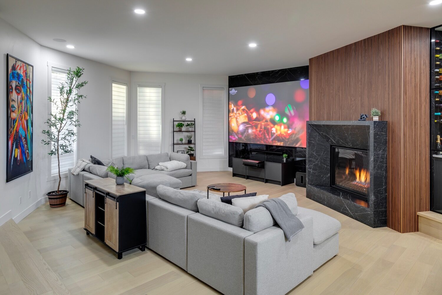 Living Room · The Big Screen