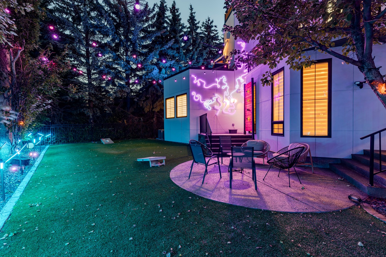 Back Patio · Under the Lights