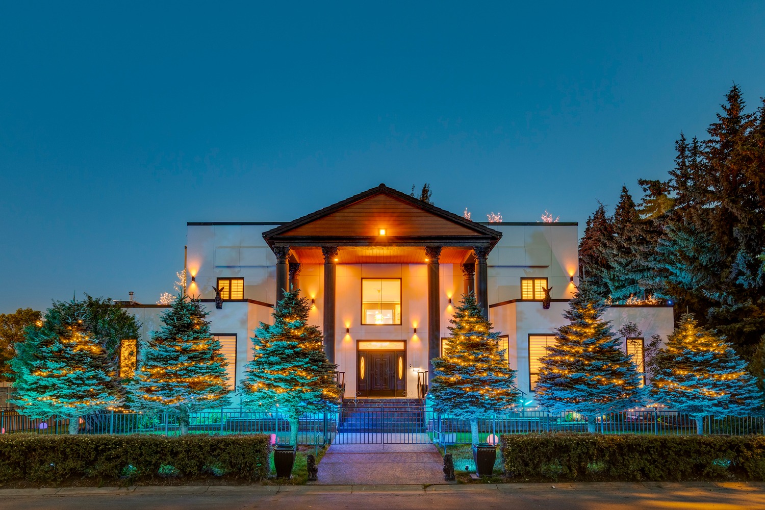 Blue Hour · The Portico