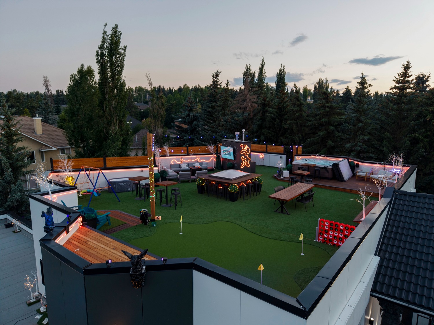 The Rooftop · Dusk