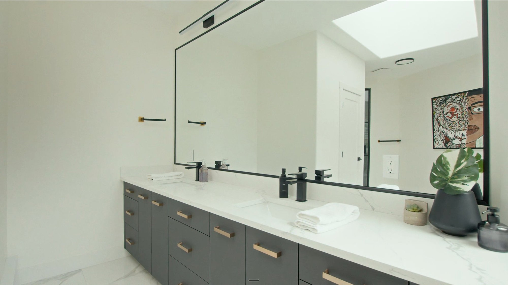 The Suite · Double Vanity
